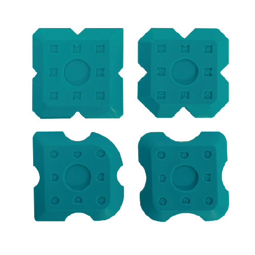 STAK4 Kit 4 pz di spatole per silicone