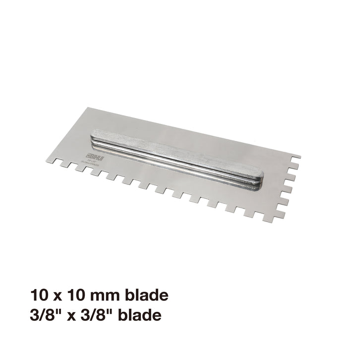 PTSJG8 Set di cazzuole dentate intercambiabili