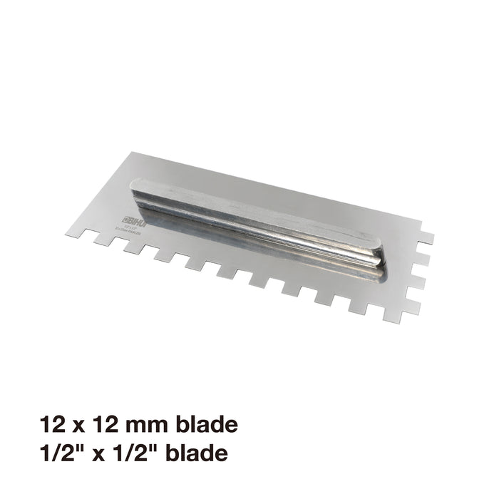 PTSJG8 Set di cazzuole dentate intercambiabili