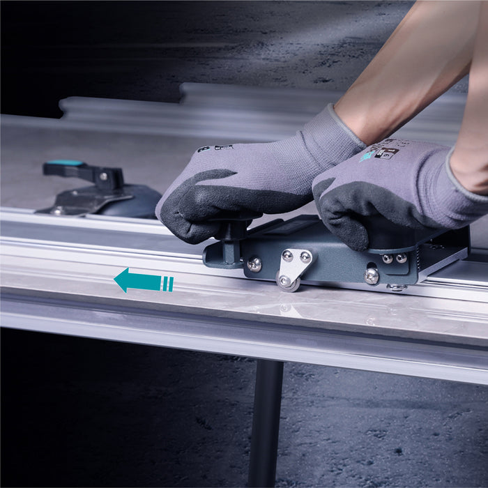 LFRS5 Kit di taglio con guide in alluminio e 4 ventose in plastica per artt. LFMC5 e LFEC5