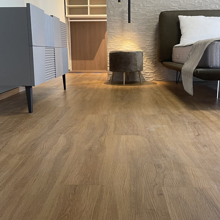 Pavimento SPC Click System colore HONEY OAK 24,00€/Mq