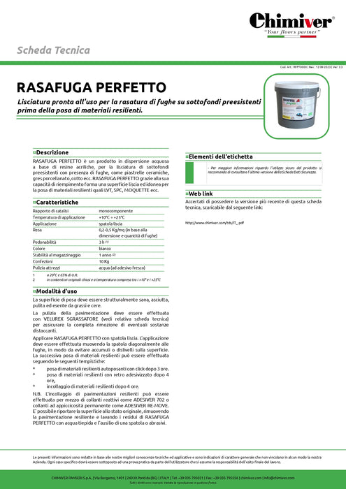 RASAFUGA PERFETTO