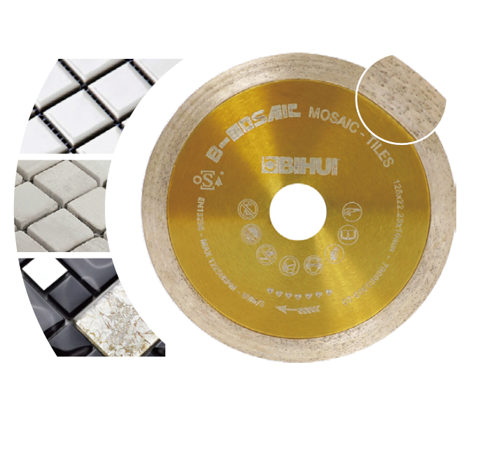 DCDC115 Disco diamantato B-MOSAIC 115