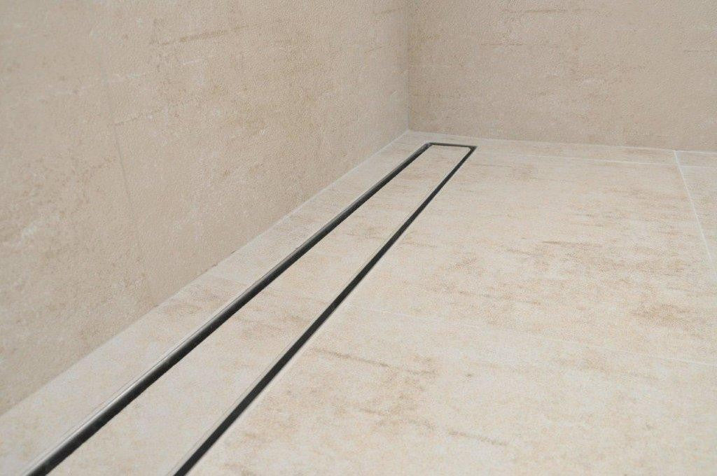 Canaletta Per Doccia Con Porta Piastrella - 65 CM