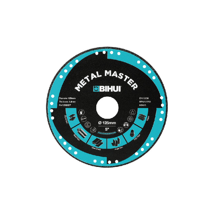 DSBC125 Disco diamantato METAL MASTER 125
