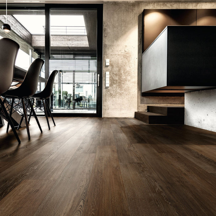 Pavimento SPC Click System colore BROWN OAK 24,00€/Mq