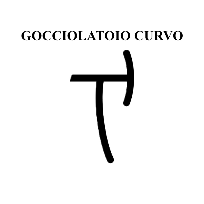 Giunto Di Raccordo Per Profilo Gocciolatoio Curvo 5.5