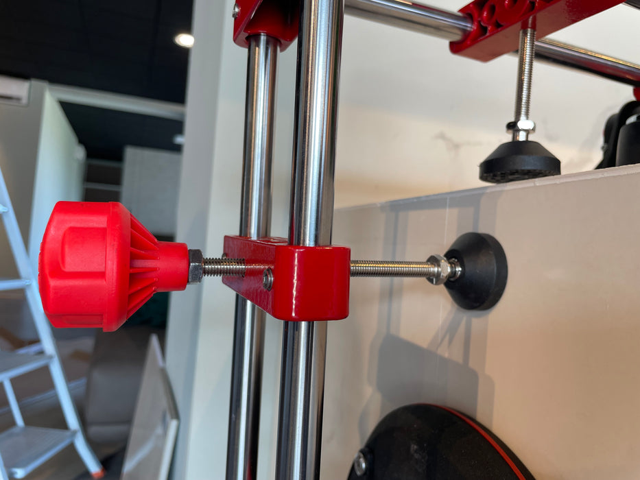 Ventosa Multifunzione Regolabile per Piastrelle, per Tirare e Allineare Piastrelle su Superfice ad angolo con Manometro