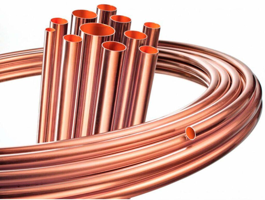 TUBO RAME IN ROTOLO DA 50 METRI DIAMETRO 12×1