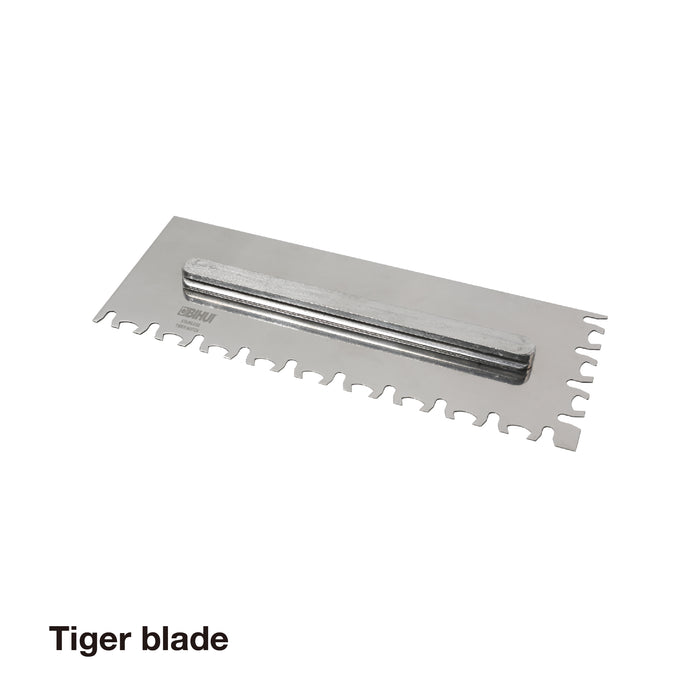 PTSJG8 Set di cazzuole dentate intercambiabili