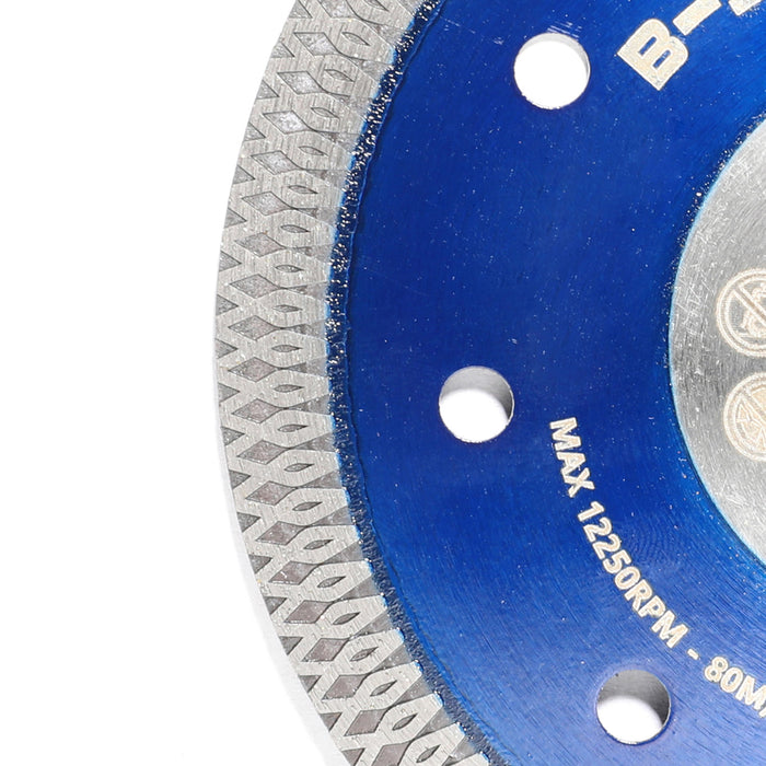 DCDM Disco diamantato B-SPEEDY, doppia flangia 55 mm, diametro 115-125 mm
