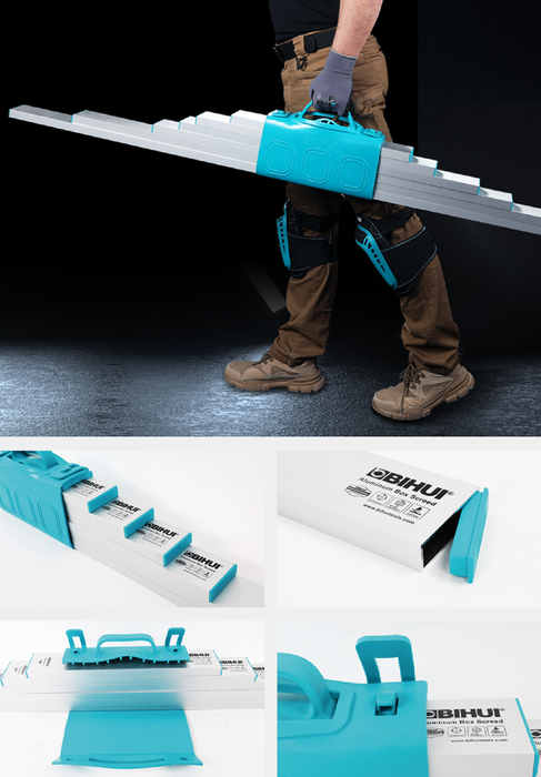 TASES6 Set di stadie in alluminio per massetto