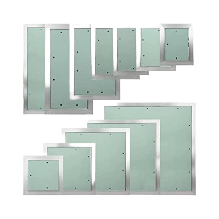 10 Clip A Gancio Per Botole Push Pull - Supporti In Plastica Per Ispezione Cartongesso - Foto 9