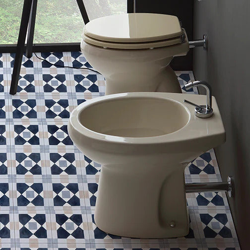 Sanitari in ceramica Colore Champagne, copriwater