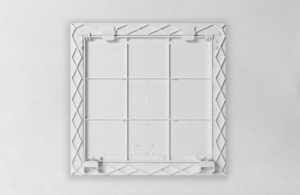 Botola ispezione FEROX in Abs per cartongesso C/Apertura Push Pull 60X60