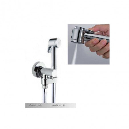 Set idrogetto Bossini Paloma idroscopino completo di rubinetto e supporto