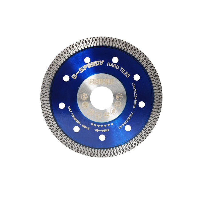 DCDM Disco diamantato B-SPEEDY, doppia flangia 55 mm, diametro 115-125 mm