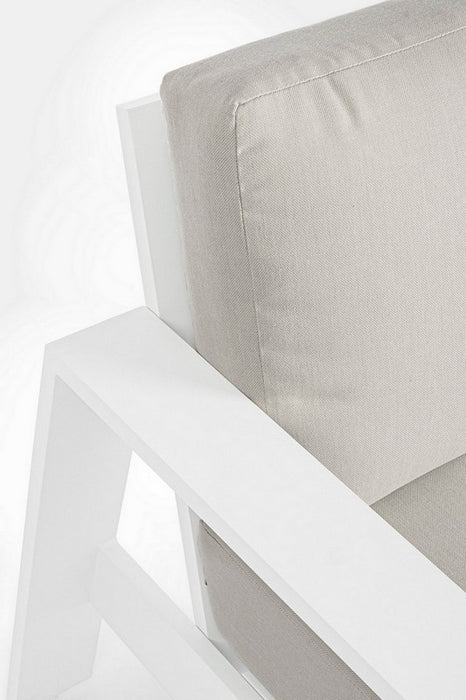 SALOTTO IN ALLUMINIO BIANCO YK11 - BALTIC ANDREA BIZZOTTO